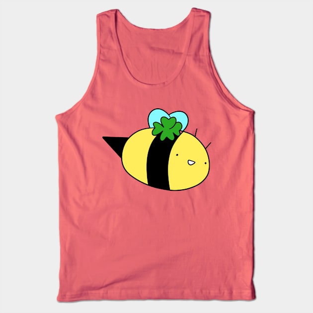 Clover Bee Tank Top by saradaboru